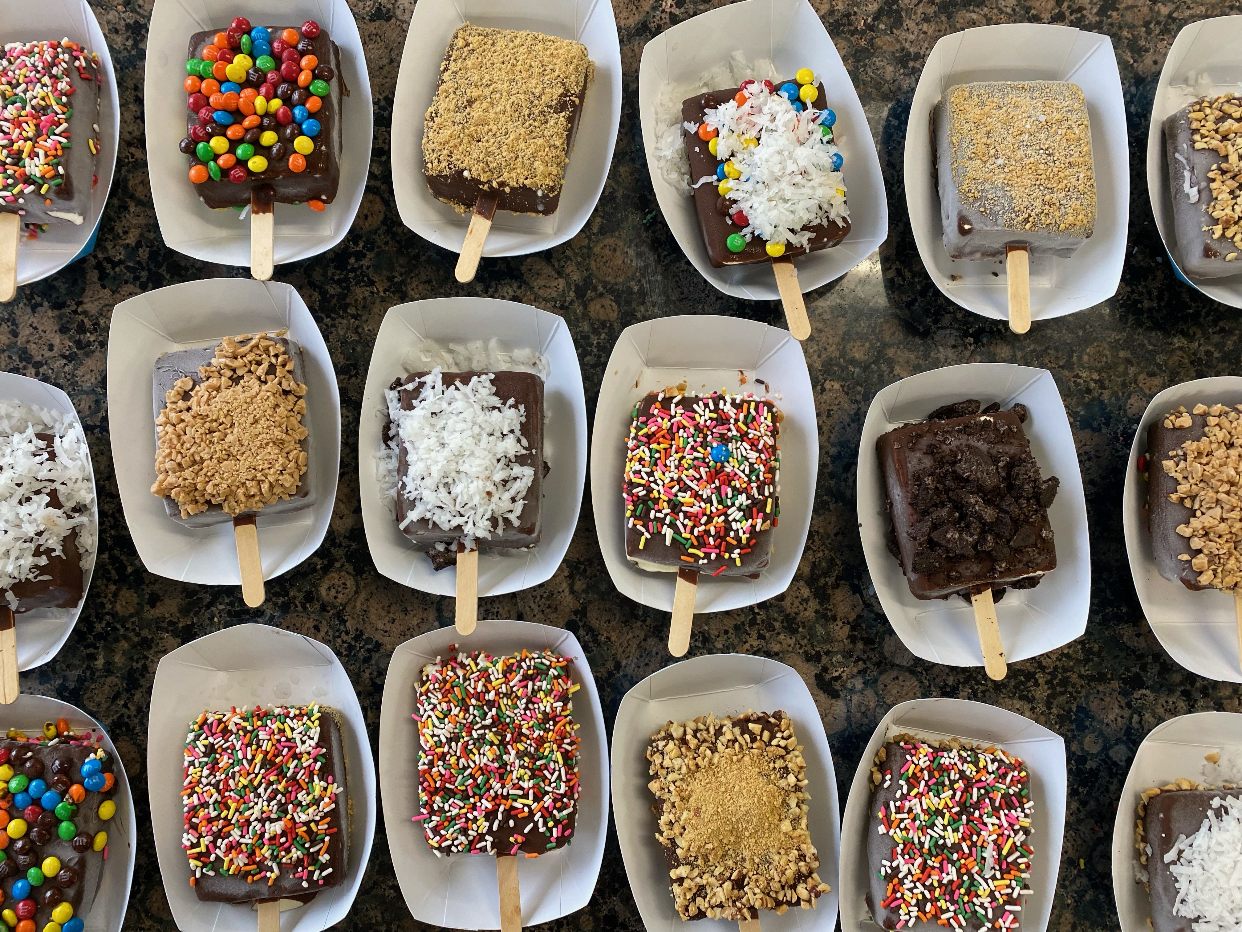 Ice Cream Dip Assorted — The Cappuccino Express Donut & Dessert Bars