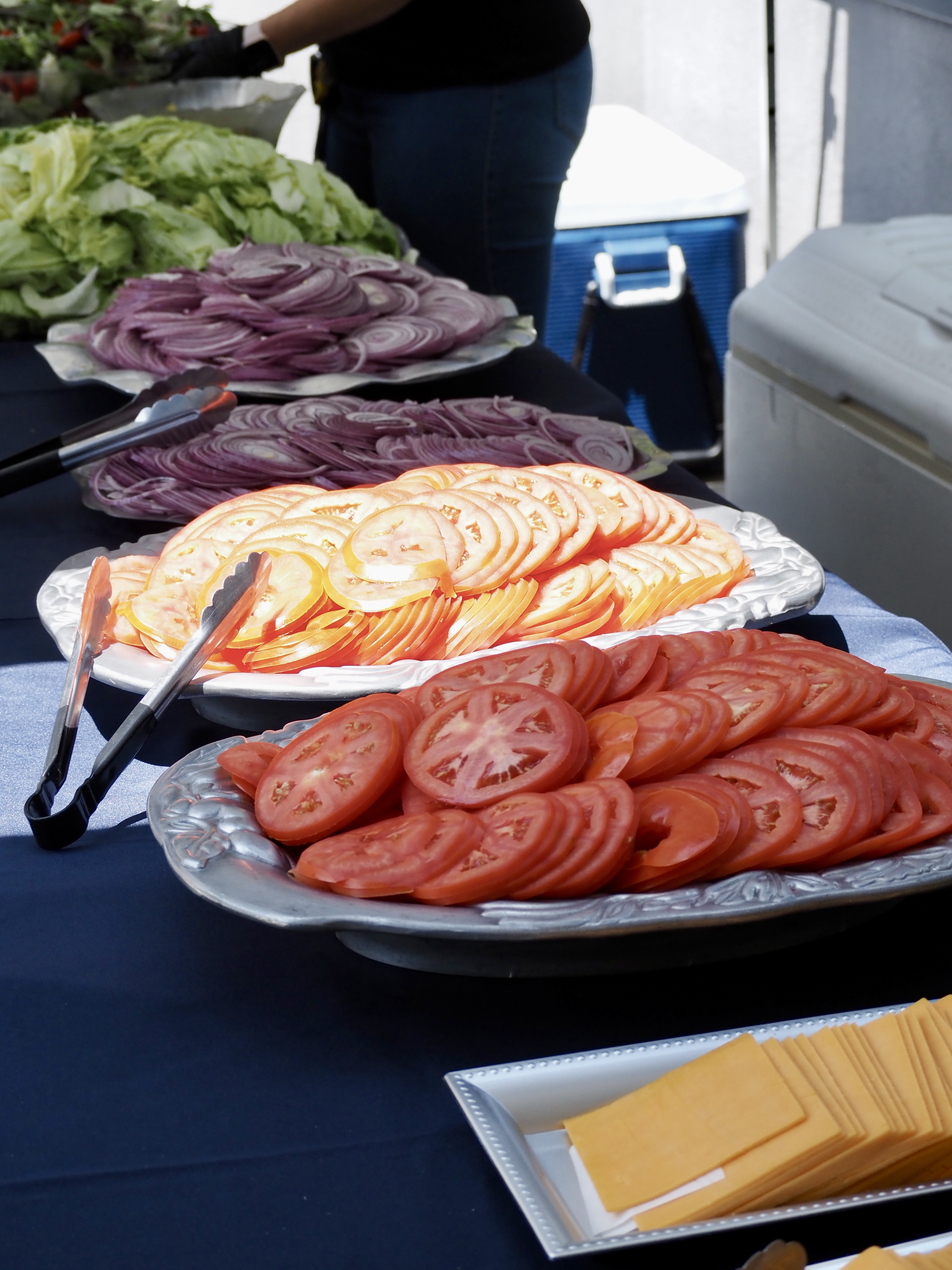 Burger Toppings — The Cappuccino Express Capp Express Events & Setups