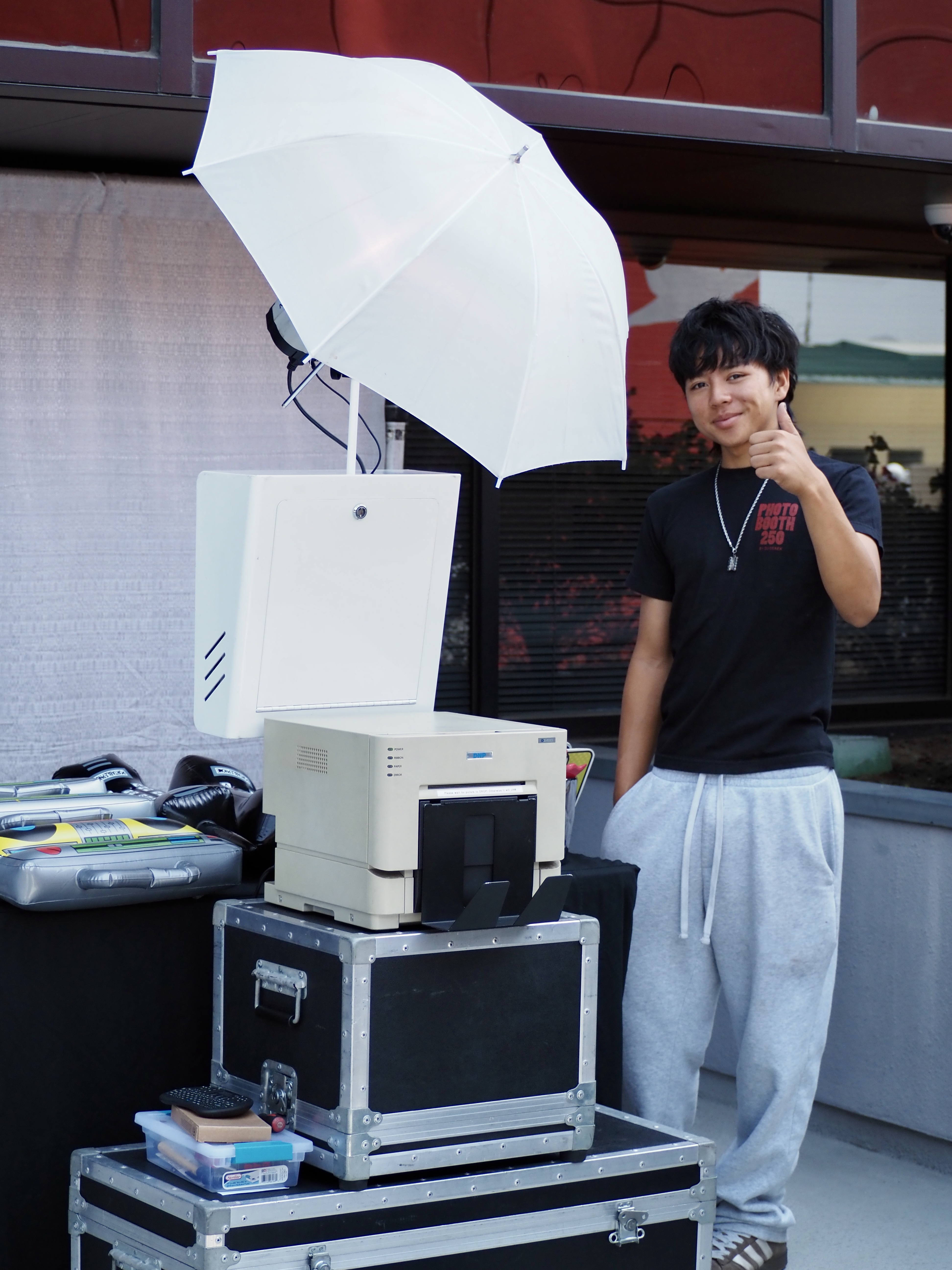 Derek Photo Booth — The Cappuccino Express Capp Express Events & Setups