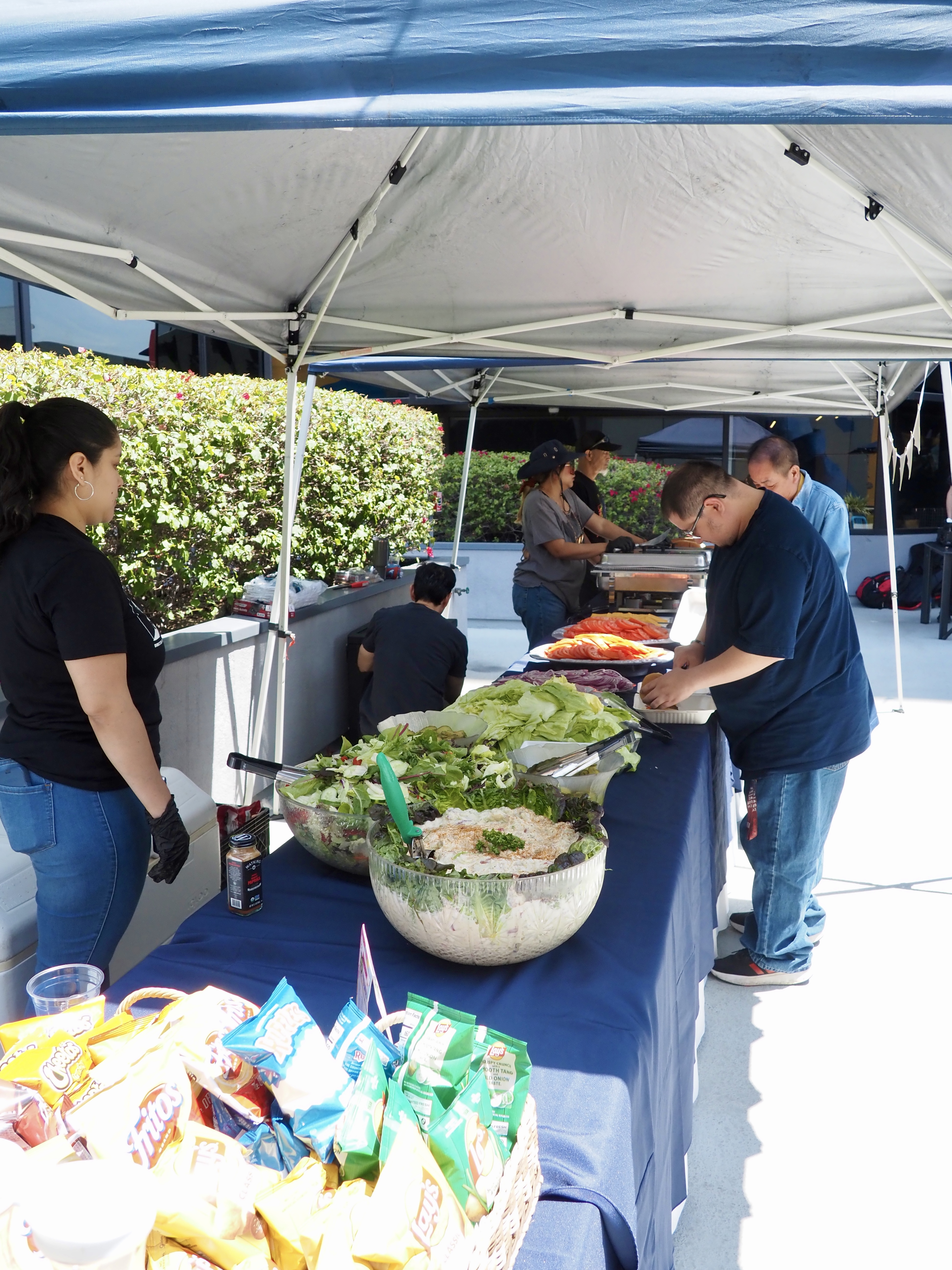 Serving Food Small Line — The Cappuccino Express Capp Express Events & Setups