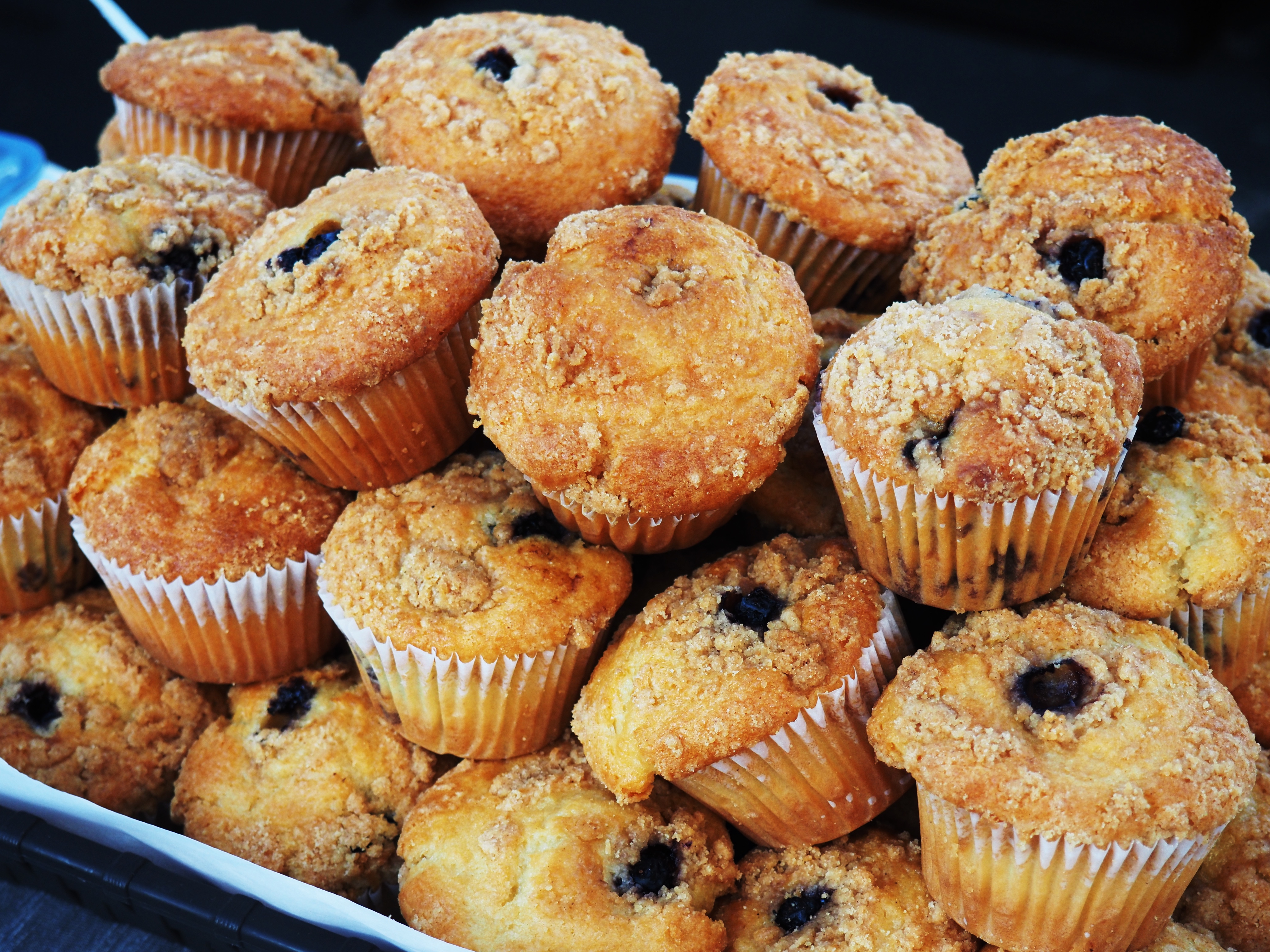 Blueberry Muffins — The Cappuccino Express Pastries & Baked Goods