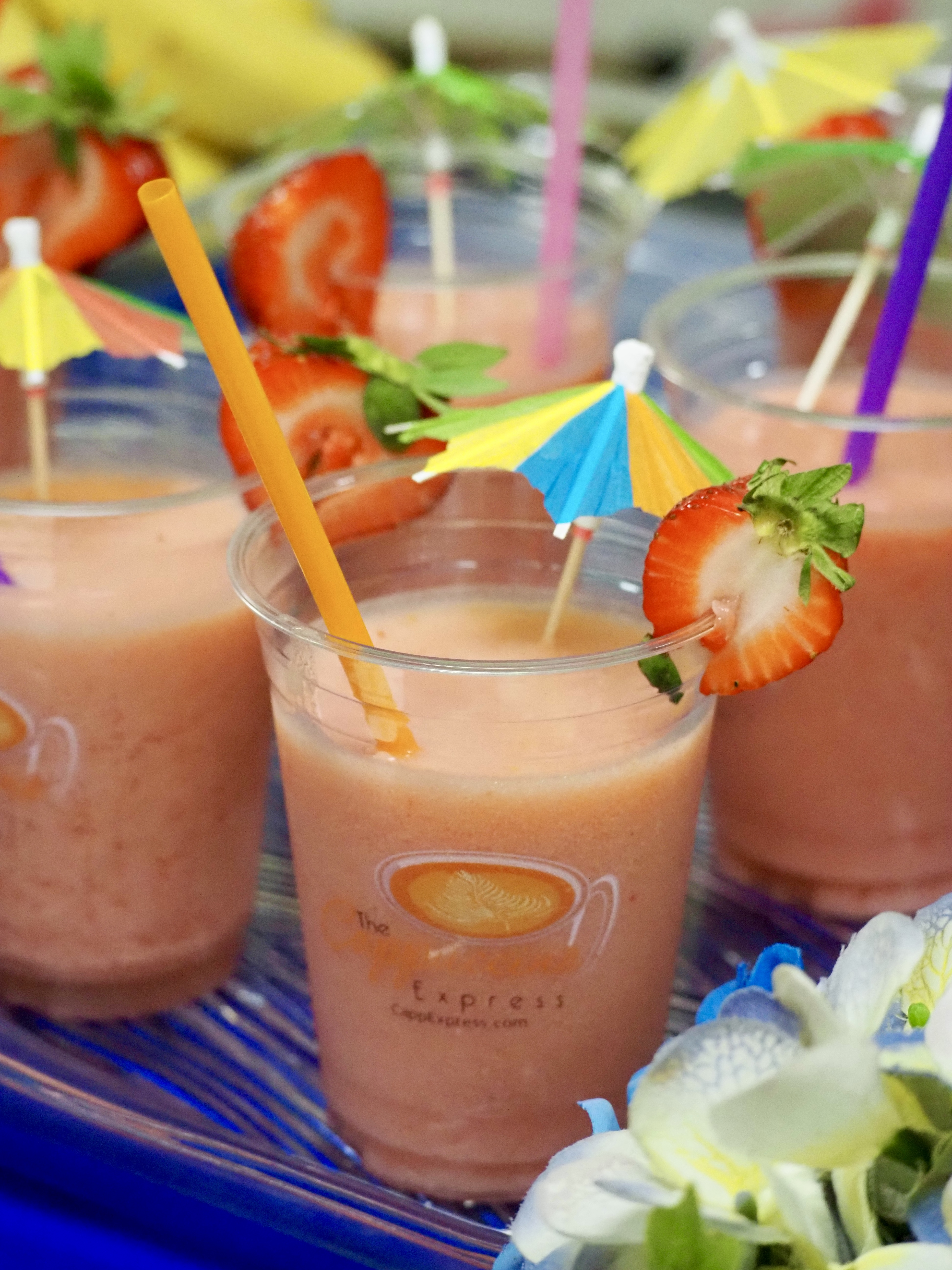 Strawberry Smoothies — The Cappuccino Express Smoothies